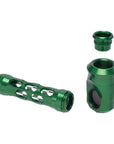ALUMINUM GLASS PERFORATED HAND PIPE