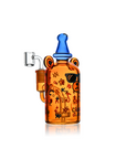 Cool Teddy Bear Dab Rig with Showerhead Perc | Croia Glass