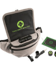 Happy Pack Dab by Happy Kit All-in-One Smell Proof Travel Kit Fanny Pack for Concentrates