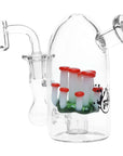 Pulsar There's Not Mushroom Left In Here Mini Glass Dab Rig - 4.75" / 14mm F