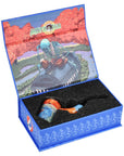 Grateful Dead x Pulsar Inside Print Bent Sherlock Pipe | 4"
