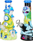 Pulsar Artist Series Glow Beaker Water Pipe | 9.5" | 14mm F