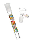 Pulsar Design Series Straight Tube Glass Water Pipe | 12" | 14mm F