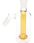 Glass 14.5 mm Male-to-Female 45° Ash Catcher with Showerhead Perc