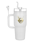 Pulsar Stonely Cup Glass Water Pipe | 8.5" | 14mm F
