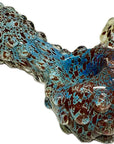 Ripkitty 5" Blue Spike Spoon Dry Herb Hand Pipe