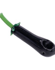 EGGPLANT GLASS HAND PIPE