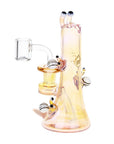 Pulsar Snail Smoochies Glass Dab Rig | 6" | 14mm F