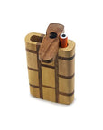 Handmade Wooden Blocked Dugout w/ One Hitter