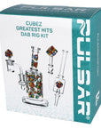 Pulsar Greatest Hits Series Glow Dab Rig Kit / 8" / 14mm F