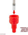 Ooze Ozone Silicone Water Pipe and Dab Straw