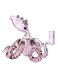 Octopus Dab Rig – 5.5” Handmade Glass Rig W/ 3 Pinholes Perc
