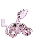 Octopus Dab Rig – 5.5” Handmade Glass Rig W/ 3 Pinholes Perc