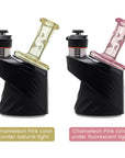 Simple Puffco Peak OG & Pro Dry Top -– Color-changing Glass (Chameleon Pink) | Calibear