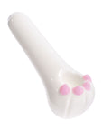 CAT PAW GLASS HAND PIPE