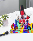 Color Silicone Dab Tray