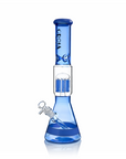 15" Beaker Bong with Tree Perc and Ice Catcher | Croia Glass