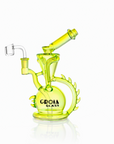 10" Dragon Spine Recycler Dab Rig | Croia Glass