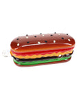 Glass Sandwich Hand Pipe “Deli Bite” – 5″