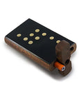 Handmade Wooden Blacked Out Stud Dugout w/ One Hitter
