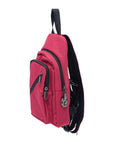 12IN X 6IN X 2IN SMELLPROOF SLING BAG - WINE RED
