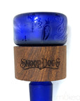 Dogg lbs Wood Grain Frosted Paisley Straight Bong