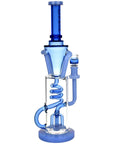 Pulsar Twister Glass Recycler Water Pipe | 14.5" | 14mm F