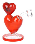 Pulsar Two-Hearted Glass Dab Rig | 6.5" | 14mm F