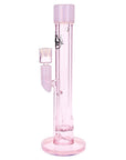Pulsar Transporter Kicked Straight Tube Glass Water Pipe | 14" | 14mm F