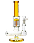 Pulsar Jellyfish Inline Perc Water Pipe- 11"/14mm F/Colors Vary