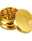 Pulsar Diamond Faceted Aluminum Herb Grinder