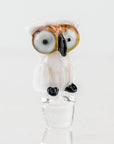 Empire Glassworks Owl Puffco Oculus Glass Carb Cap
