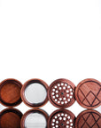 Rosewood Grinder by Vitae Glass