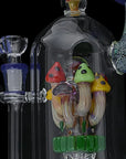 Handmade Mushroom Glass Water Pipe