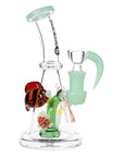Pulsar Just Keep Swimming Glass Water Pipe - 6.5" / 14mm F