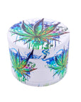 SPLASH ARTWORK HERBAL LEAF 4-PIECE GRINDER