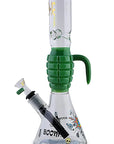 MK Glass Grenade Water Pipe