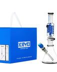 Glycerin Coil Beaker Bong 14″