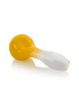GRAV Frit Glass Spoon Pipe 4" - Durable Two-Tone Hand Pipe with Ash Catcher