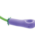 EGGPLANT GLASS HAND PIPE
