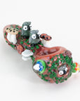 Empire Glassworks Hootie's Forest Small Spoon Pipe