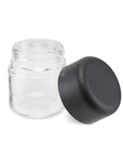 3oz Child Resistant Glass Jar and Cap 160ct Bulk