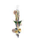Custom Glass 6” Rasta Hammer Hand Pipe