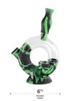 Ooze Ozone Silicone Water Pipe and Dab Straw