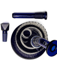 Twenties Collection Water Pipe | Cobalt