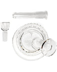 Twenties Collection Water Pipe | Clear