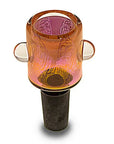 Black Base Fume Glass Glass Bowl
