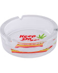 KEEP ON PUFFIN GLASS ASHTRAY
