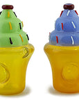 Ice Cream Cone Glass Pipe
