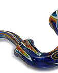Sherlock Wig Wag Color Glass Pipe